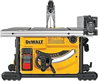 DEWALT Table Saw for Jobsite, Compact, 8-1/4-Inch (DWE7485)