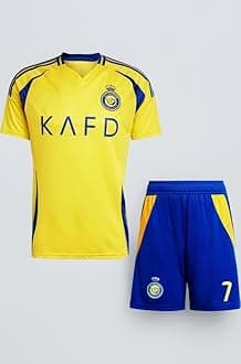 Messi 10 Football Jersey Tshirt 2024 with Printed Shorts for (Men,Kids & Boys)(8-9Years,Multicolor-43)