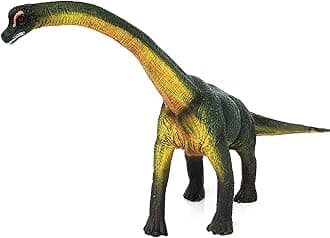Gemini&Genius Dinosaur Toys Brachiosaurus a Long Neck Dinosaurs Action Figure Birthday Gift and Collection Dino World Model Toys for Kids(Dark Green)