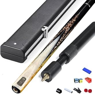 Pool cue Pool cue Stick Billiard cue Sticks 3/4 Split Chinese Style Black Eight American Nine-cue Billiard cue 10MM11.5MM(Color:4,Size:10MM)