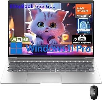HP EliteBook 640 G9 14" FHD Business Laptop, Intel Core i5-1235U, 16GB RAM, 256GB PCIe SSD, Backlit Keyboard, Fingerprint Reader, 720p Camera, Wi-Fi 6E, Win 10 Pro, Silver, 32GB USB Card