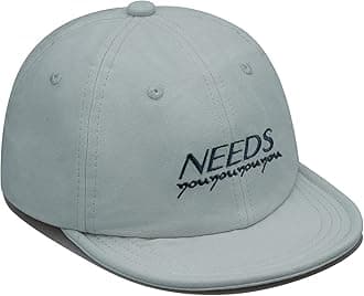 Clakllie Cotton 5 Panel Hats Hip Hop Short Brim Hats for Women Men Soft Golf Dad Hats Low Profile Trucker Cap with Adjustable