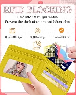 Bistup Girls Wallet Cute Leather Bifold Wallet Cat Flower for Teen Girls Women Girly Pretty Credit Card Cash Id Holder Rfid Blocking Floral Cats Bi Fold Small Wallets With Coin Pocket Slim Aesthetic