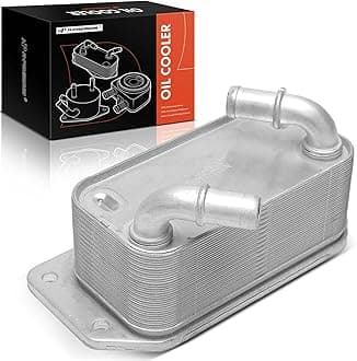 A-Premium Engine Oil Cooler Compatible with Volvo XC60 2015-2017, S60 2015-2018, XC40 2019-2021, XC70 2015-2016, S80 2015-2016, S90 2018-2021, V60 2015-2018, 2.0L