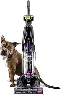 Generic BIISSELL Power Lifter Pet with Swivel Bagless Upright Vacuum, Powerful Suction, Multi-Surface Cleaning, Pet Hair Removal, Model 2260, Large, Black/Purple