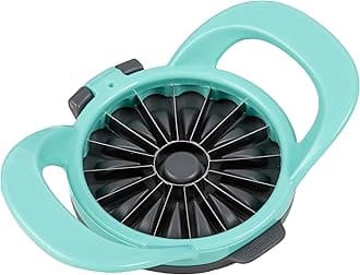 ProgressivePrepworks by 16-Slice Thin Apple Slicer & Corer, Turquoise
