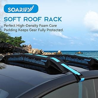 Universal Car Roof Rack Pads for Kayak, Surfboard, SUP, Canoe