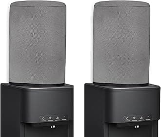 Water Dispenser for 20 ltr / Litre Bottle Jar Cover (Grey Pack of 2)