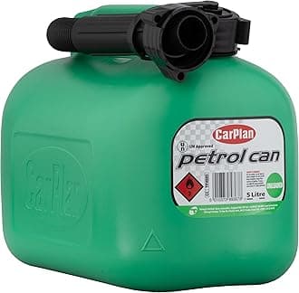 CarPlan TPH005 5L Fuel Can, Unleaded Petrol (Green)