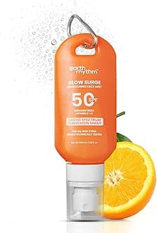 Glow Surge Vitamin C & E Brightening Sunscreen Spray SPF 50, No Parabens & No Oxybenzone
