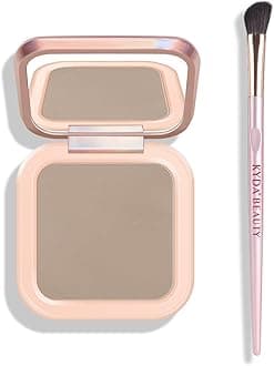 KYDA Face Contour Palette, Sculpting Concealer Powder, Silky Smooth Lightweight High Pigmented Contour Shadow Makeup