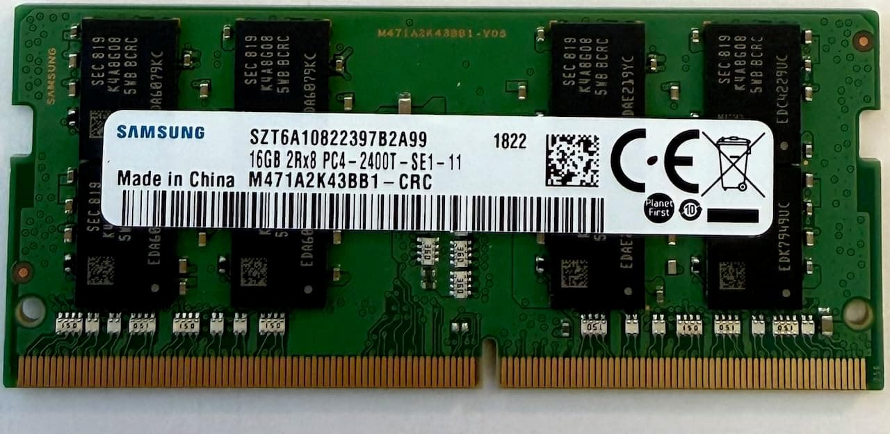 M471A2K43CB1-CRC 16GB DDR4 2400MHz Memory Module