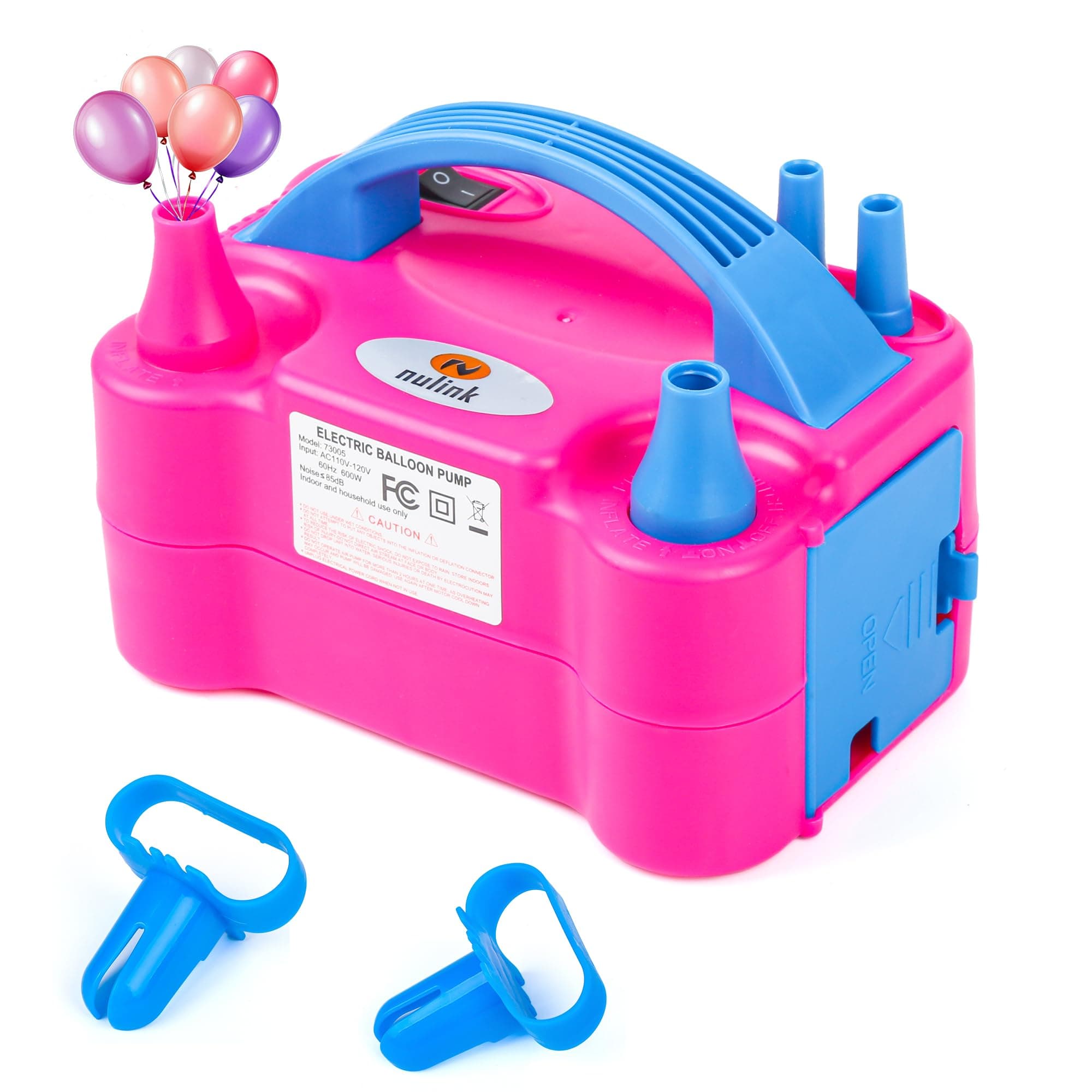 Electric Balloon Pump - Pink