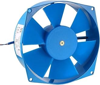 sourcing map Cooling Fan 210mm x 210mm x 72mm 200FZY2-D AC 220V/240V 0.45A Dual Ball Bearings