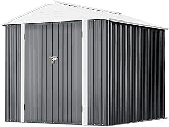 Greesum Metal Outdoor Storage Shed
