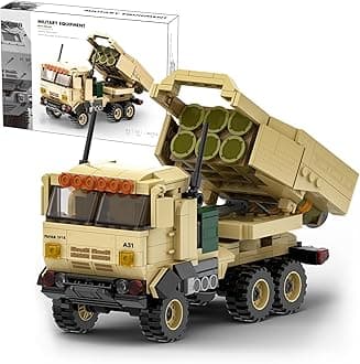 Armored Vehicle Building Blocks Set, Detailed Brick Model for Teens & Adults, DIY Armored Vehicle Kit for Enthusiasts, 3D Puzzle Model for Home Decor and Learning