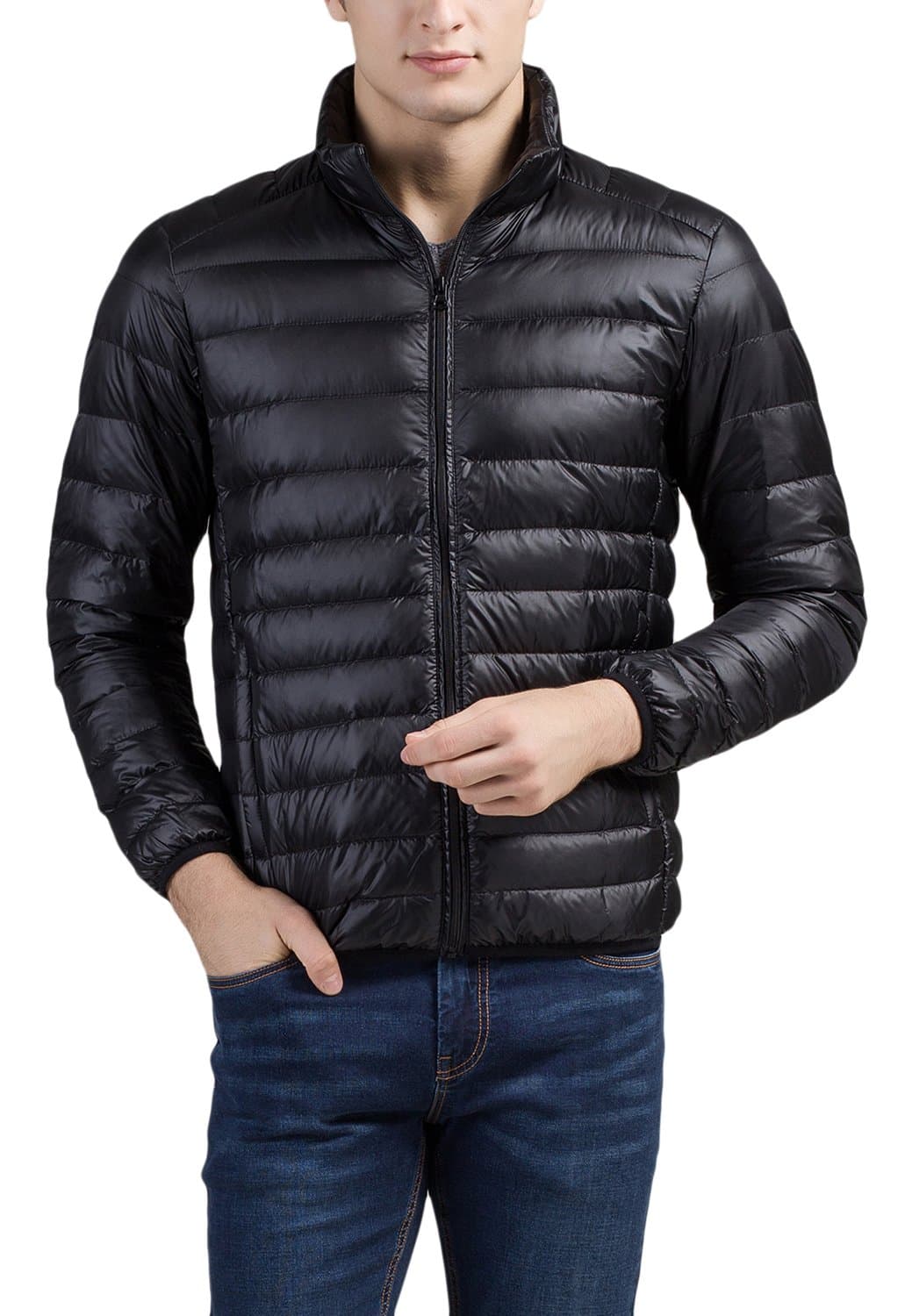 Cheering Men's Packable Down Jacket Winter Coat