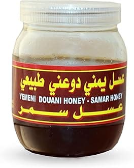 Yemeni Doani Samar (Acacia tortilis) Honey 500 G%عسل سمر دوعني يمني طبيعي 100
