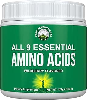 All 9 Essential Amino Acids Powder. Pre + During + Post Workout with EAAs + BCAAs for Energy, Muscle Growth, and Recovery. Non-GMO BCAA and EAA Powders for Men + Women. 3rd Party Tested. Wildberry