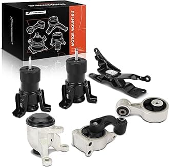 6PCS Engine Motor Mount and Transmission Mount and Torque Strut Mount Kit Compatible with Nissan Altima 2007-2012, Maxima 2009-2014, 3.5L, Replace# 113509N00A, 11350JP00B