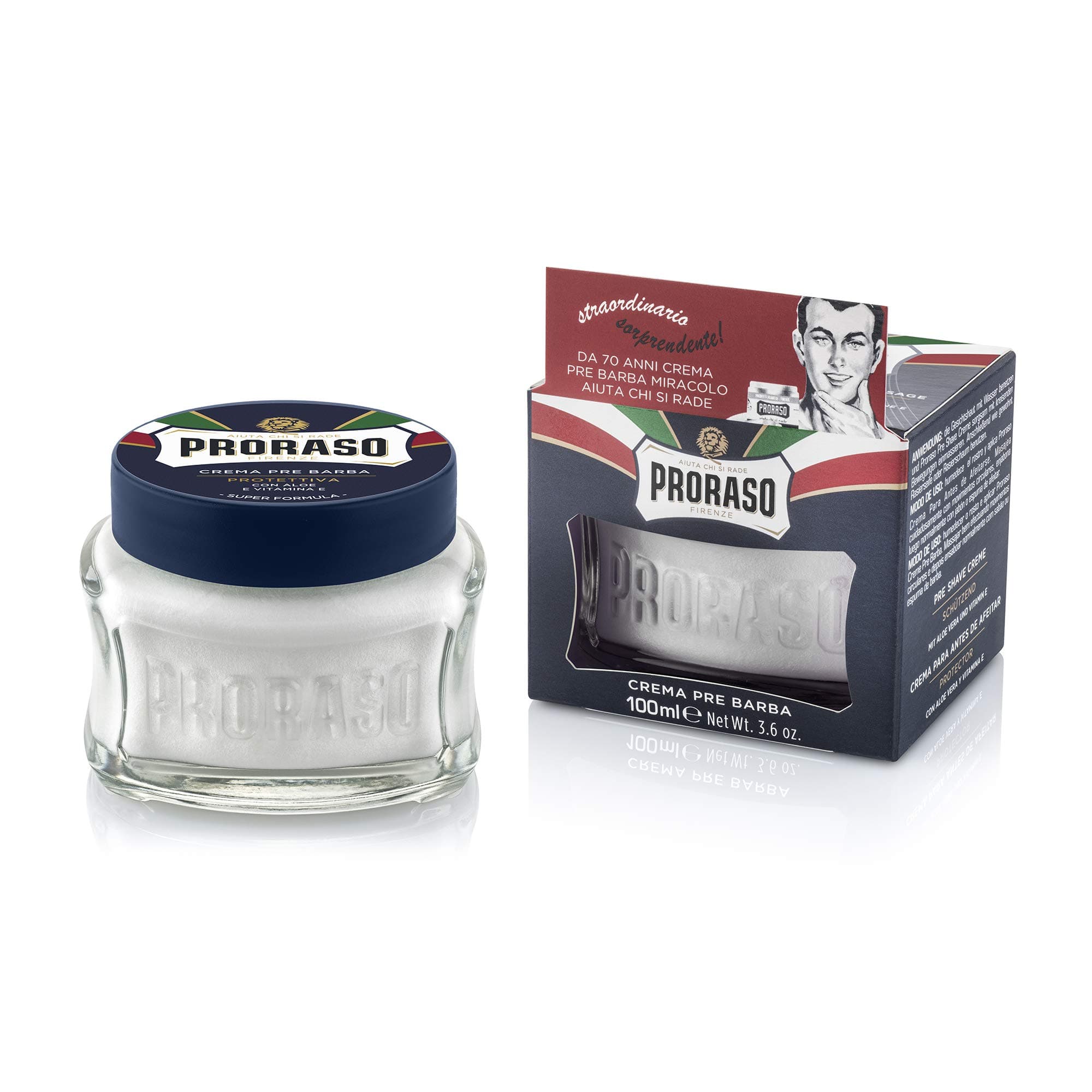 Protective Blue Prebeard Cream - 100 ml