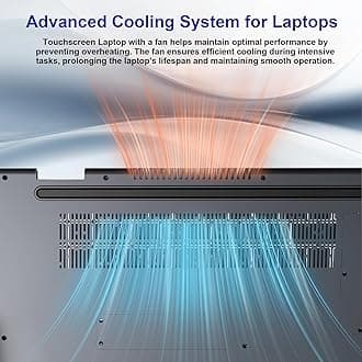 jumper Laptop 16 inch, Convertible Laptop with 16GB DDR4 640GB Storage, 360 Degree Rotation, Fingerprint Reader, Backlit Keyboard, Celeron N5095, 53.2WH, Type-C Full Function