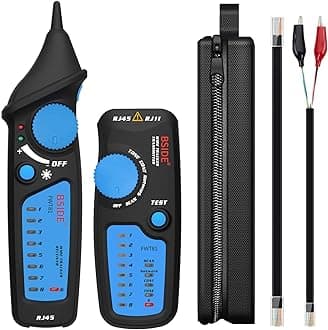 BSIDE FWT81 Cable Tracker RJ45 RJ11 Telephone Line Network LAN TV Wire Finder Tester