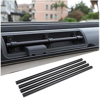 4PCS Car Roof Rack Compatible with INEOS Grenadier 2020-2026, Upgraded Aluminum Alloy Car Roof Side Luggage Mounting Tube Replacement Accessories, Sturdy and Resistant, Rust-Resistant (Black)