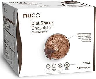 Diet Shake Chocolate Premium diet shake for weight loss, complete meal replacement for weight loss, 30 servings, gluten-free, GMO-free