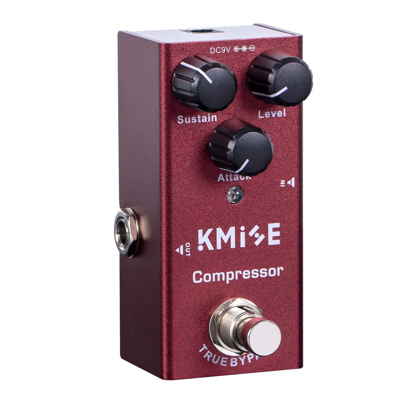 Kmise Compressor Electric Guitar Effects Pedal Mini Single Type DC 9V True Bypass