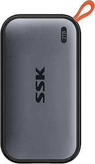 SSK-SD500 External Solid State Drives (Light Grey, 2, TB)
