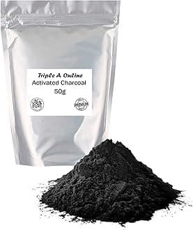 Activated Charcoal Powder 100% Pure Food Grade Natural Coconut Shells 25g-1kg Free P&P (50g)