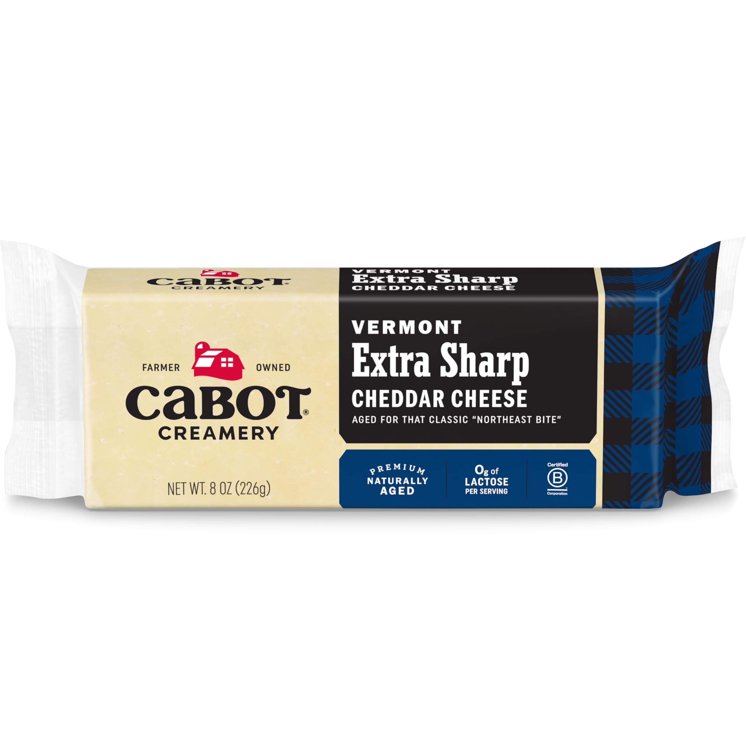 Cabot Extra Sharp Cheddar Bar, 8 OZ