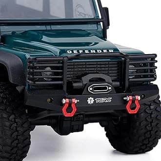CNC Aluminum Front Bumper for TRX4M Defender 1/18 RC Crawler Car Upgrade Parts