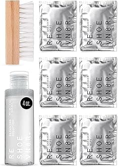 Shoe Cleaner Kit and Sneaker Cleaner Sets - Cleaning Kit Solution for Sneakers, Mesh, Canvas, Suede, Knit, Leather