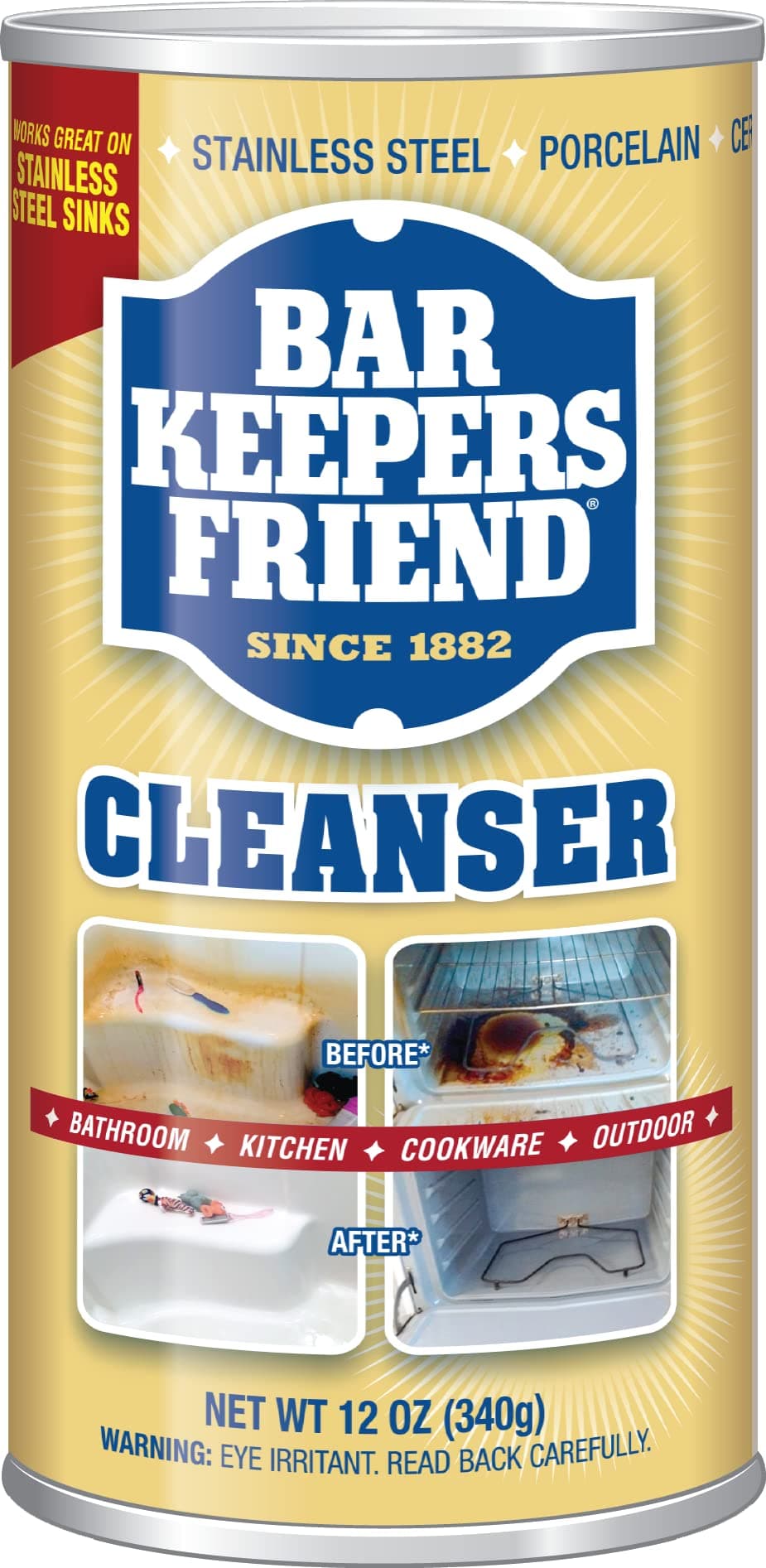 Powdered Cleanser 12-Ounces (1-Pack)']