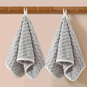 LINEAR Microfiber Hand Towels/Small Size Towel/Face Towel/Towel for Men, Women & Babies/Ultra Soft, Absorbent & Quick Dry Towels for Gym, Travel 300 GSM (Grey)