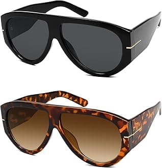 Oversized Retro Aviator Sunglasses Womens Mens 70s Classic Vintage Sun Glasses AR82227