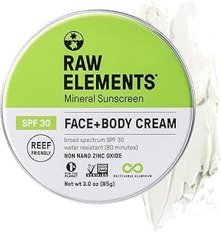 Face and Body All-Natural Mineral Sunscreen, SPF 30