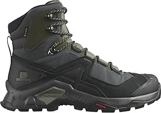 SALOMONSALOMON Mens Quest Element GTX Hiking Shoe Black/Deep Lichen Green/Olive Night Hiking Shoe - UK 7 (LG5640$)