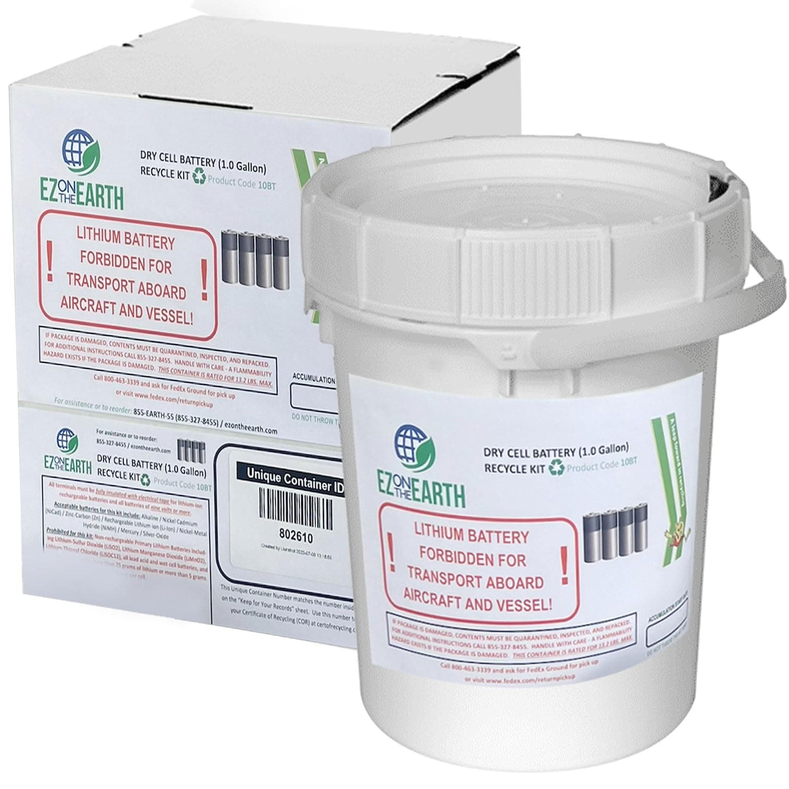 doraiserubatteri-risaikurukitto 1.0 Gallon