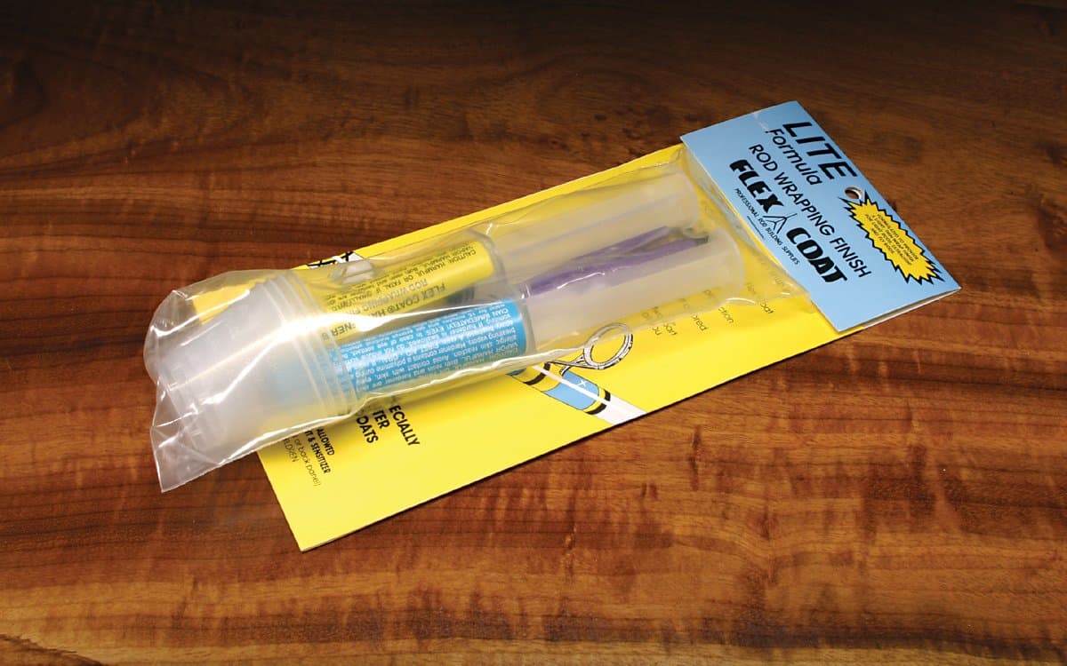Flex Coat Rod Wrapping Finish Lite Formula Syringe Kit