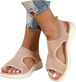 Wide Fit Orthopedic Sandals for Women Uk with Arch Support Summer Ladies Wedge Sandals Walking Platform Casual Beach Shoes Comfy Washable Slingback Slide Sport Open Toe Memory Foam