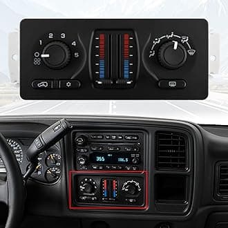 599-210XD Climate Control Module AC Control Panel for Chevy Silverado for GMC Sierra 1500 2500 3500 for Tahoe for Suburban for Avalanche for Trailblazer for Yukon XL for Envoy for Cadillac Escalade
