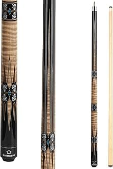 'HomeSeason Pool Cue Stick 57'' Billiard Cue Sticks Professional Low Deflection Pool Sticks'