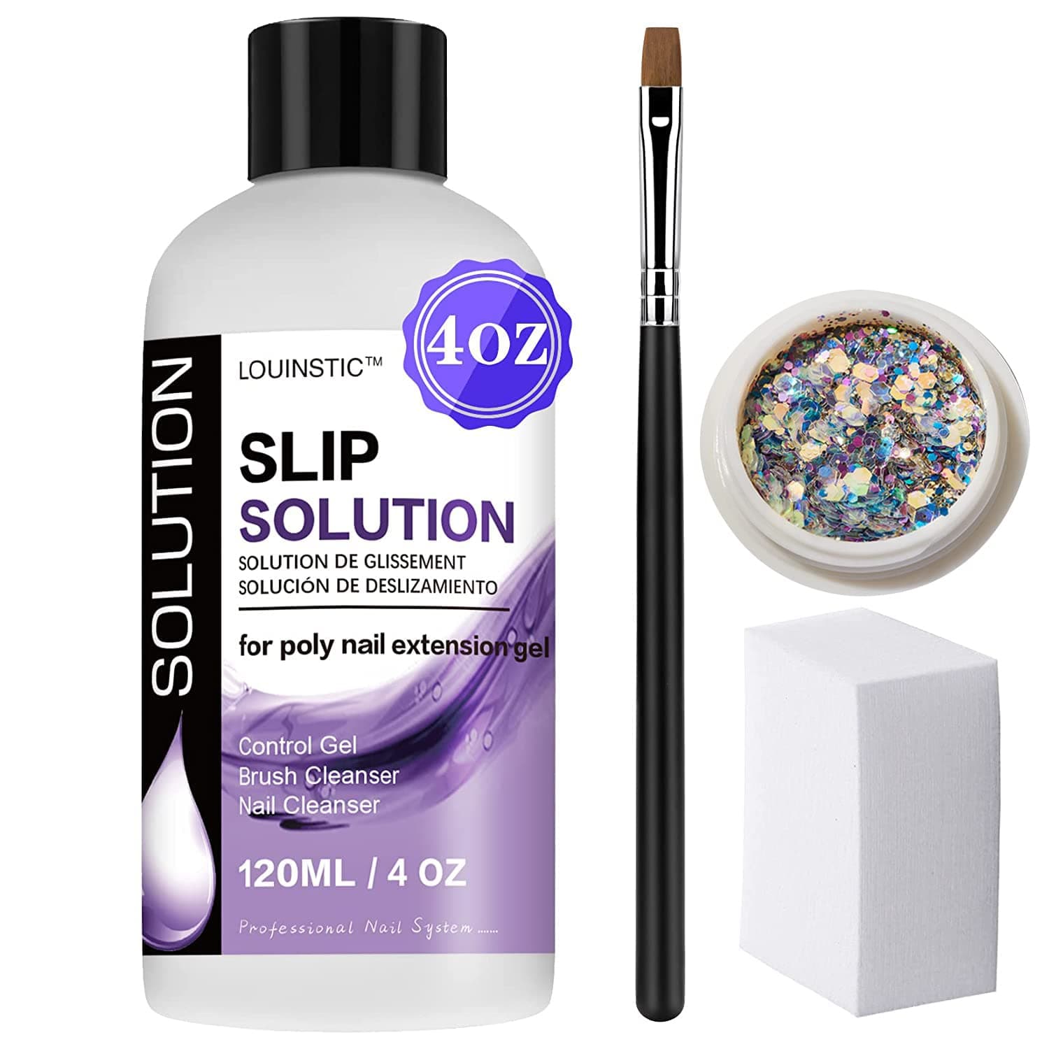 Poly Nail Gel Slip Solution Kit