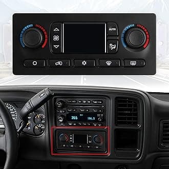 Climate Control Module 599-211XD Compatible for 2003-2004 Chevrolet Silverado Suburban Avalanche Tahoe GMC Sierra Yukon Envoy Cadillac Escalade Rainier Hummer Bravada Replace 10367041