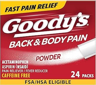 Back and Body Pain Relief Powder, 24 ct (Pack of 1)