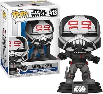 Funko Pop! Star Wars: Clone Wars - Bad Batch - Wrecker - Collectable Vinyl Figure - Gift Idea - Official Merchandise - Toys for Kids & Adults - TV Fans - Model Figure for Collectors and Display