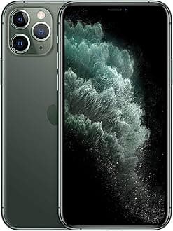 Apple iPhone 11 Pro, 64GB, Midnight Green (Renewed)